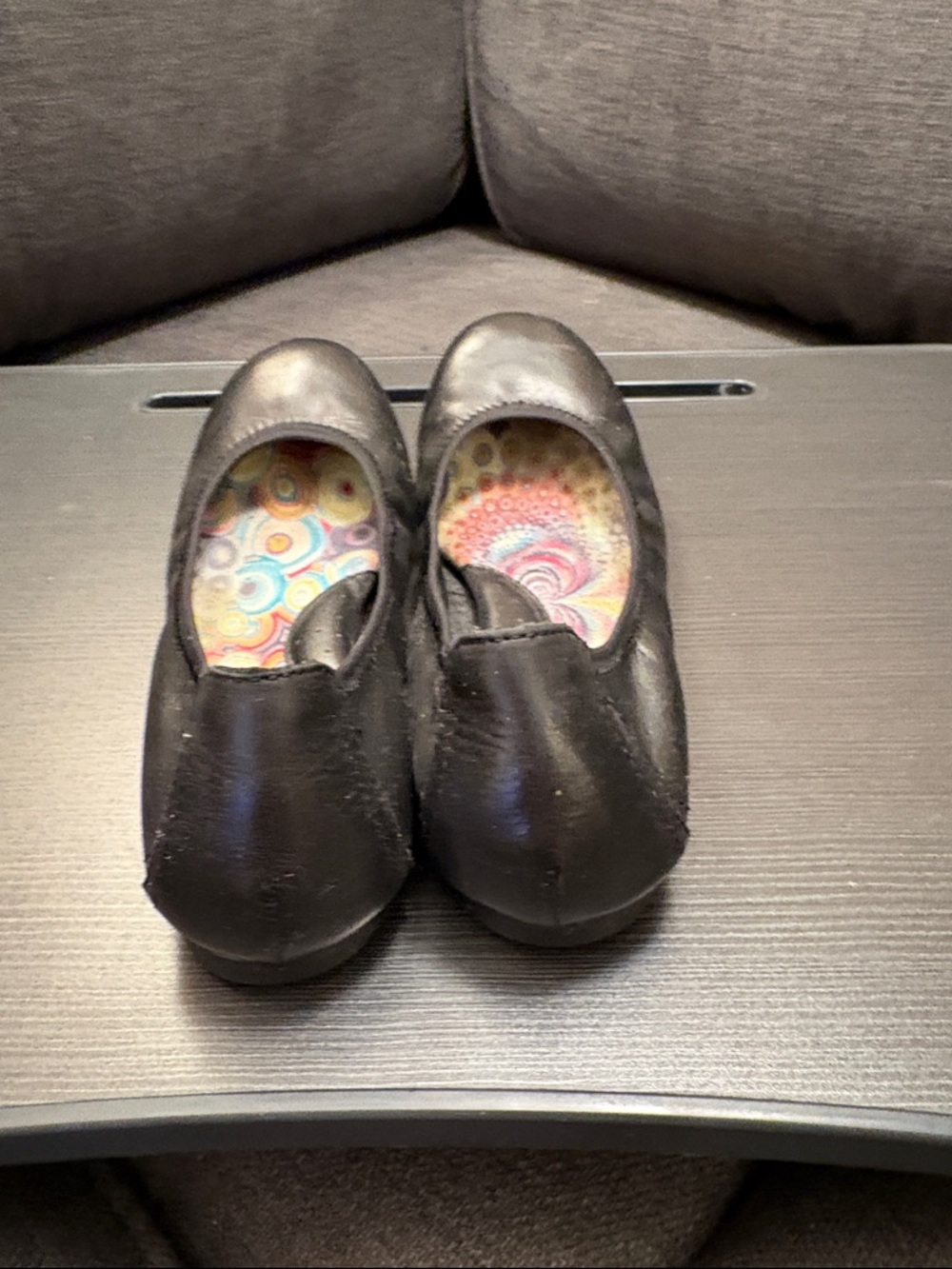 Born Black Women's Leather Ballet Flats - Picture 3 of 7